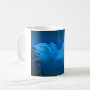 Winternacht in den Bergen von Harald Sohlberg Kaffeetasse