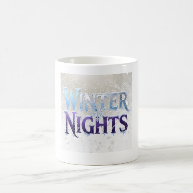 Winternächte Kaffeetasse (Mittel)