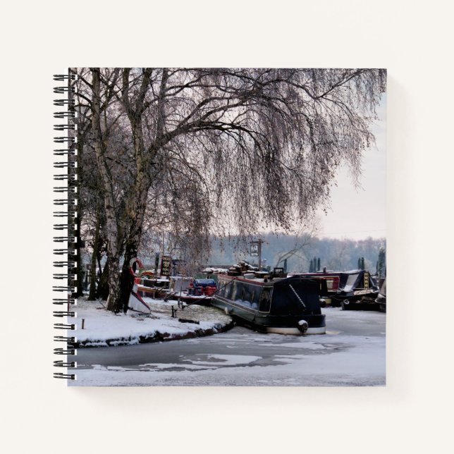 WINTERNARROWBOATS NOTIZBUCH (Vorderseite)