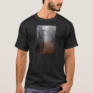 Winternebel - Kein Ende im Sight auf dem Weg Gesch T-Shirt
