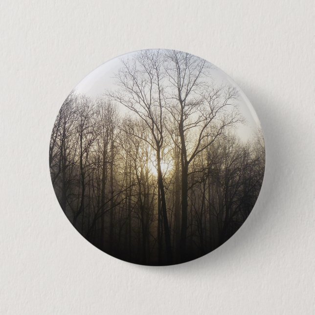 Winternebel Naturfotografie Button (Vorderseite)