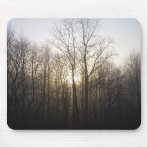 Winternebel Naturfotografie Mousepad