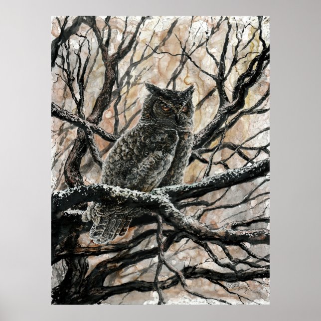 WinterOwl Poster (Vorne)
