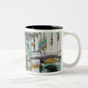 Winterpalast und Kulturmuseum Zweifarbige Tasse