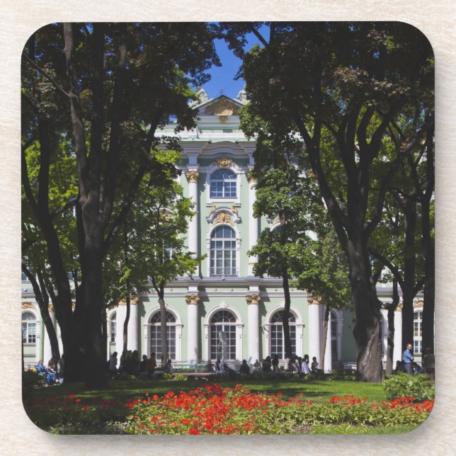 Winterpalast und Museum Hermitage Getränkeuntersetzer (Vorderseite)