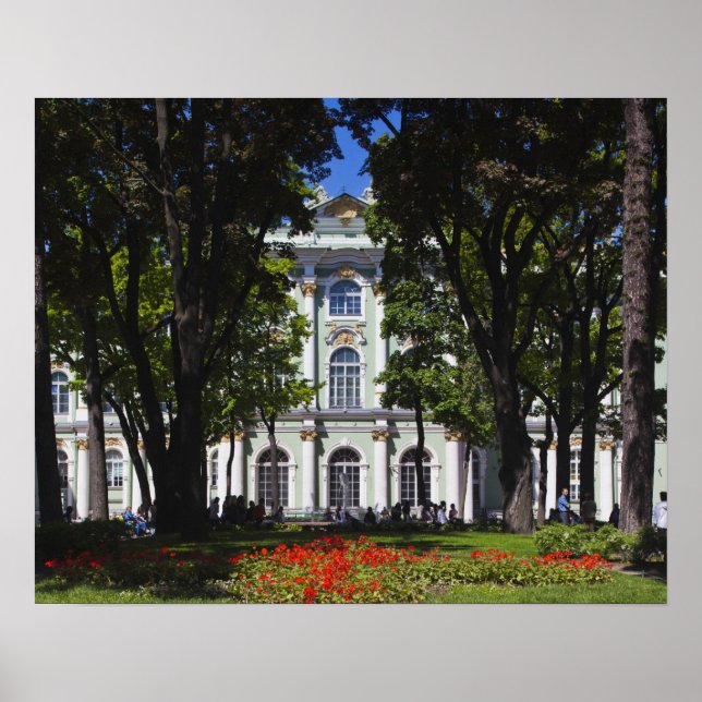 Winterpalast und Museum Hermitage Poster (Vorne)