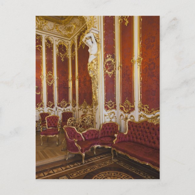Winterpalast und Museum Hermitage Postkarte (Vorderseite)