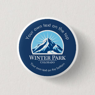Winterpark Colorado Skiurlaub Button