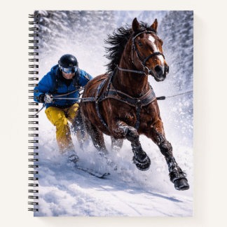 Winterpferde-Notizbuch | Tagebücher | Schule