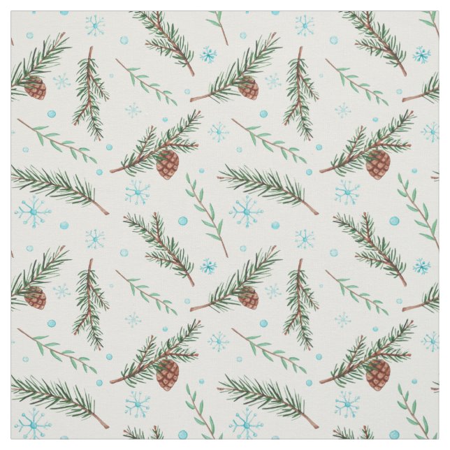 Winterpinecon Stoff (Muster)