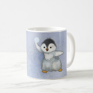 Winterpinguin kaffeetasse