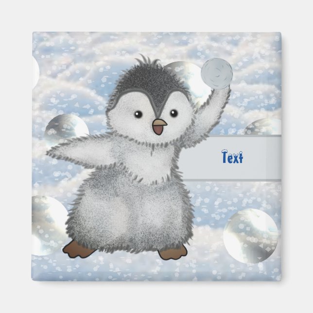 Winterpinguin  magnet (Vorne)