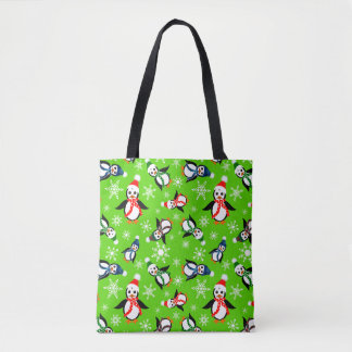 Winterpinguine in Hats Tasche
