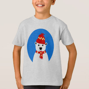 Winterpolarbär - Teemaschine für Kinder T-Shirt
