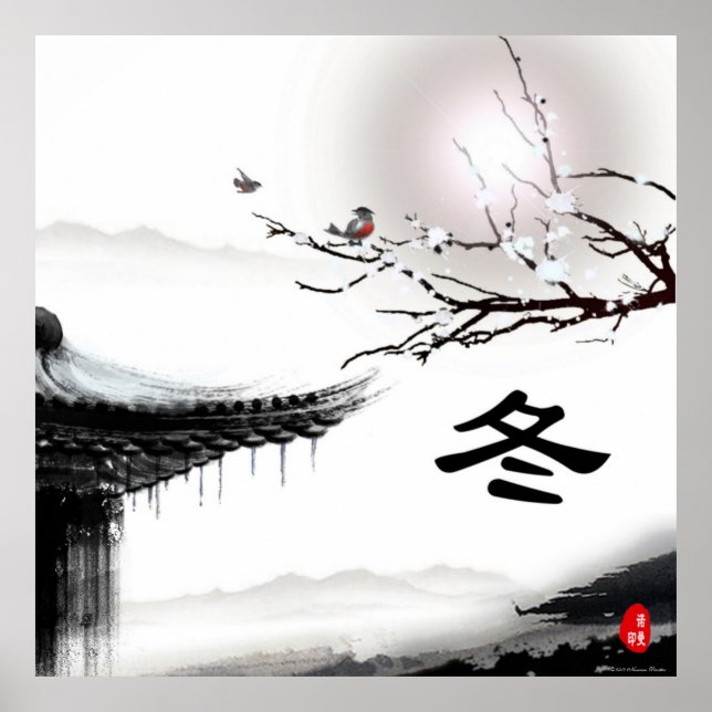 Winterposter Poster (Vorne)