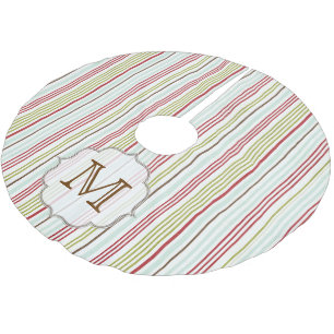 Winterreifen Monogram Urbaum-Rock Polyester Weihnachtsbaumdecke
