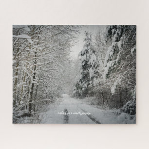 Winterreise durch das Wald