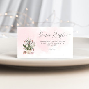 Winterrosa Weihnachtsbaum-Gewinnspiel Begleitkarte