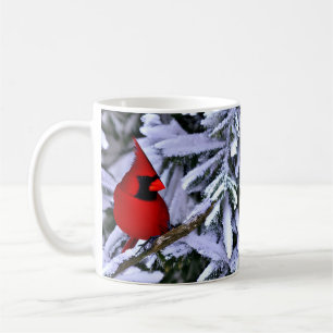 Winterroter Kardinal Kaffeetasse