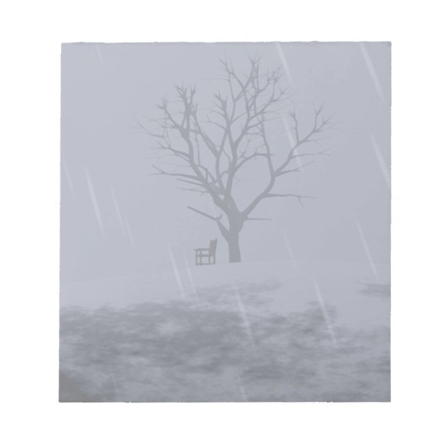 Winter's Chill Notepad Notizblock (Vorderseite)