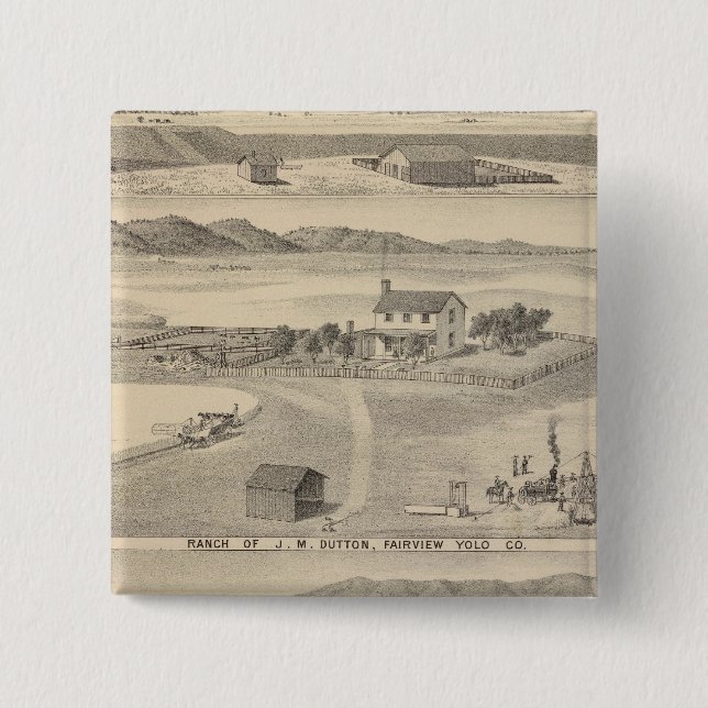 Winters-Dutton-Ranch Button (Vorderseite)