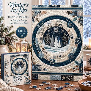 Winter's Icy Kiss 1.014-Teile-Jigsaw-Puzzle
