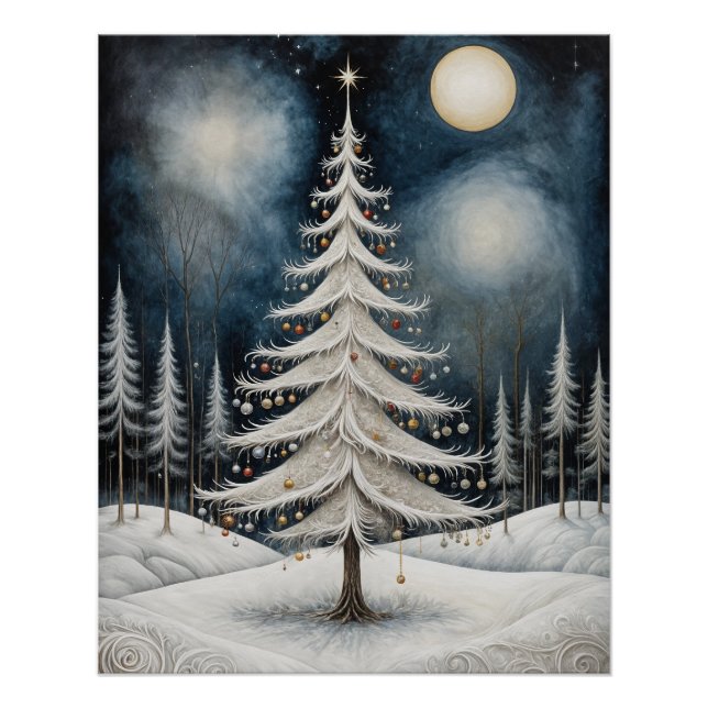 Winter's Starry Eve Poster (Vorderseite)