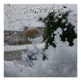 Winters Touch-Glossy-Poster Poster