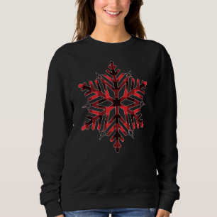 Wintersaison Schnee Schön Buffalo Rot Kariert Sno Sweatshirt