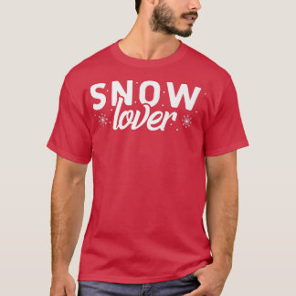 Wintersaison Snow Games - Schneefall T-Shirt