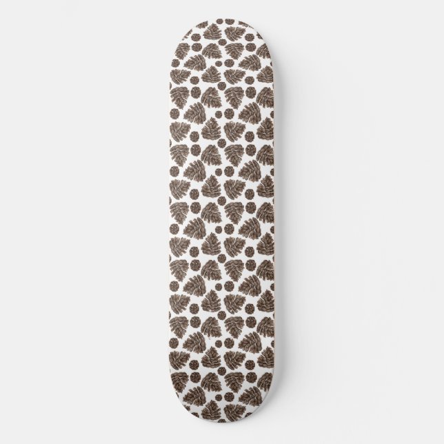 Wintersaison Vibes Skateboard (Vorderseite)
