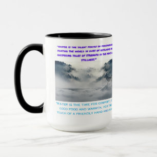 Wintersaisonkomfort Tasse