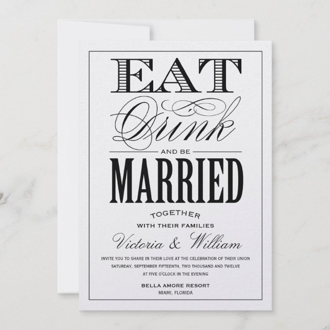 WINTERSCHIMMER-AUSGABE| WEDERINVITATION 2 EINLADUNG (Vorderseite)