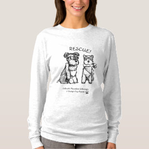WinterSchnauzers - langes Shirt (Frauen)