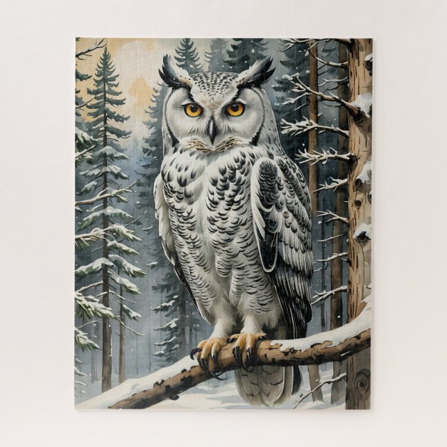 Winterschneckenpuzzle (Vertikal)