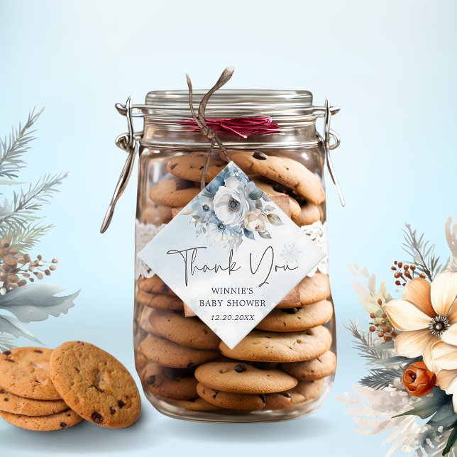 Winterschnee Baby Es ist kalt draußen Babydusche F Geschenkanhänger (Von Creator hochgeladen)