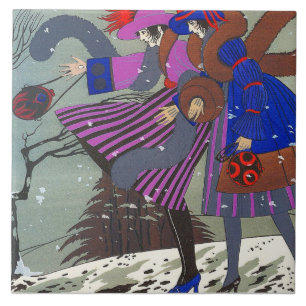 WINTERSCHNEE / MODEKOSTÜMDESIGNER FLIESE