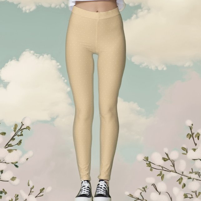 Winterschnee Natur inspiriert Design-Leggings Leggings (Von Creator hochgeladen)