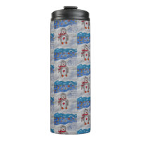 Winterschnee-Pinguin Thermal Tumbler