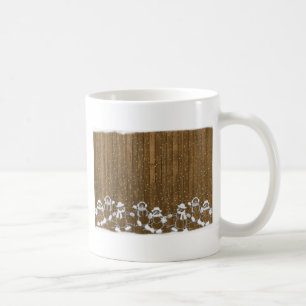 Winterschnee Snowman Friedensschluss Liebe Destina Kaffeetasse