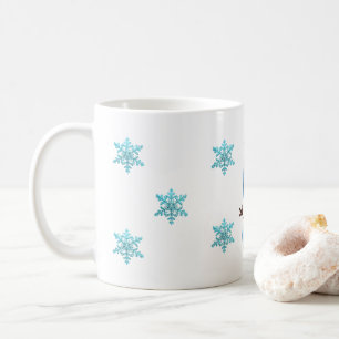 Winterschnee-Tasse Kaffeetasse