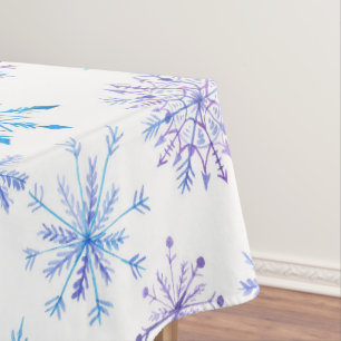 Winterschnee Tischdecke