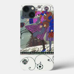 WINTERSCHNEE UND WIRBEL / MODEKOSTÜMDESIGNER Case-Mate iPhone HÜLLE