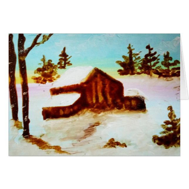 Winterschneefallbann (Vorderseite (Horizontal))