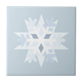 Winterschneeflocke Fliese