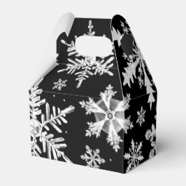 Winterschneeflocke Geschenkschachtel