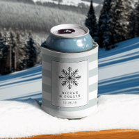 Winterschneeflocken-Gastgeschenk Hochzeit