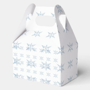 Winterschneeflocken Geschenkschachtel