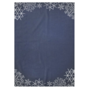 Winterschneeflocken-Hochzeit Tischdecke