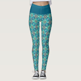 Winterschneeflocken Leggings